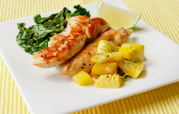 Serve on a small plate