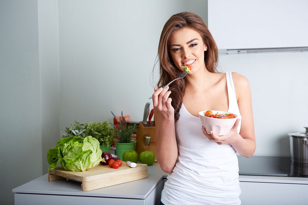 Eat self-prepared diet foods to lose weight