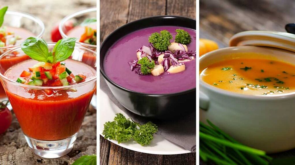 Soup is the first meal of the diet in the diet of those who want to achieve rapid weight loss. 